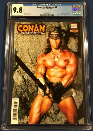 Marvel Comics Conan The Barbarian 1 Cgc 9.  8 Mar 2019 Movie Photo Cover Variant