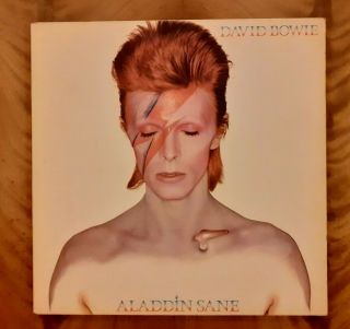 David Bowie Aladdin Sane Vinyl Lp Orig Uk 1st Press Rca 1973 W/inner