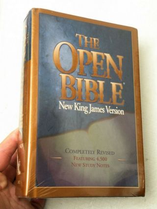 The Open Bible King James Version Completely Revised 4500 Study Notes