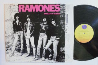 Punk Lp - Ramones - Rocket To Russia 1977 Sire W/ Inner Sleeve Sr 6042
