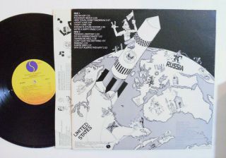 PUNK LP - RAMONES - ROCKET TO RUSSIA 1977 Sire w/ Inner Sleeve SR 6042 2