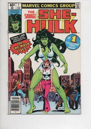Savage She - Hulk 1 Marvel Comic Book From 1979 In Vf/nm 9.  0