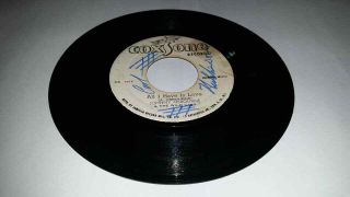 Coxsone/all I Have Is Love - Johnny Osbourne [r/steady] 7 "