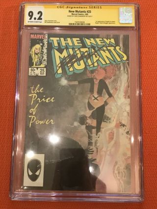 Mutants 25 9.  2 Signed By Chris Claremont 1st Cameo App Of Legion