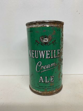 Neuweiler Cream Ale Flat Top Beer Can Allentown,  Pa