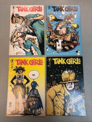 Tank Girl 2 Complete Set 1 - 4 Dark Horse Comics 1993 Jamie Hewlett Alan Martin