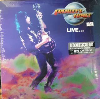 Ace Frehley Frehley’s Comet Live Lp Rsd 2019 Kiss Vinyl Black Friday