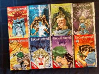 The Vision Of Escaflowne English Manga (vols 1 - 8 Complete,  Oop)