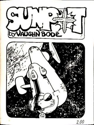 Sunpot By Vaughn Bode And Schematic Map Of The Planet,  Sunpot,  1971