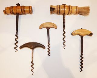 Corkscrew - Group Of 5 Straight Pull Corkscrews