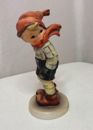 Vintage Goebel Hummel Figurine March Winds Tmk - 3 43