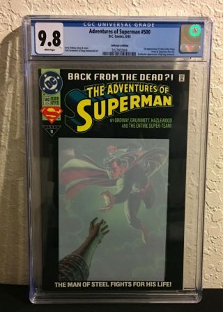 D.  C.  Adventures Of Superman 500 Collector 