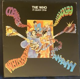 The Who " A Quick One/ The Who Sell Out " Uk 1974 Track 2683 038 Dlp Stunning