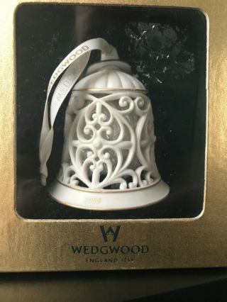 2003 Wedgwood Pierced Bell Annual Christmas Ornament