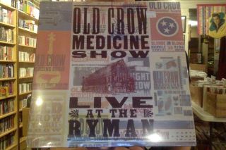 Old Crow Medicine Show Live At The Ryman Lp Vinyl Ocms