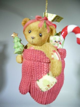 Cherished Teddies by Enesco HANDFUL OF HOLIDAY CHEER Christmas 4008150 2