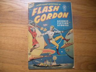 Flash Gordon 1 Harvey Comics 10/50 R - Alex Raymond Strips From 1940 5.  0 Ow Pgs