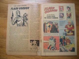 Flash Gordon 1 Harvey Comics 10/50 R - Alex Raymond Strips from 1940 5.  0 OW pgs 2