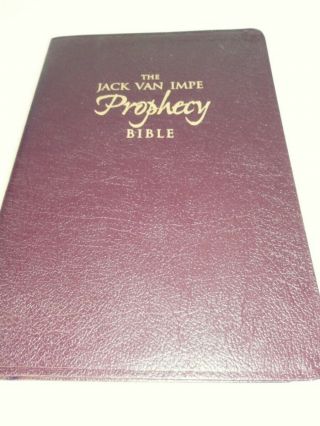 The Jack Van Impe Prophecy Bible Limited Special Edition King James Red Letter