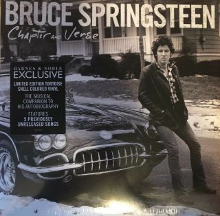Bruce Springsteen Chapter & Verse B&n Exclusive Lp Tortoise Colored Vinyl Rare