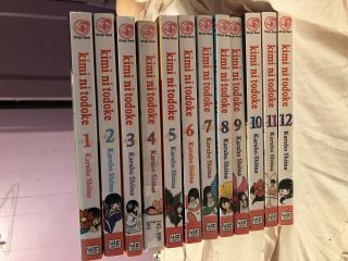Kimi Ni Todoke Manga Vol.  1 - 12