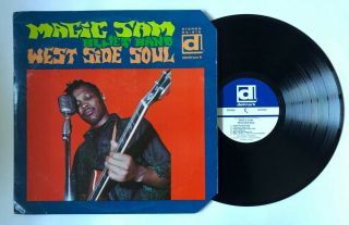 Magic Sam Blues Band West Side Soul Lp Delmark Rec Ds615 Us 1968 Nm -