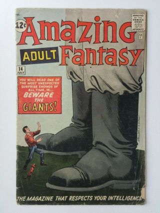 Adult Fantasy 14 (2.  5 Gd, ) 1962,  All Stan Lee And Steve Ditko Issue
