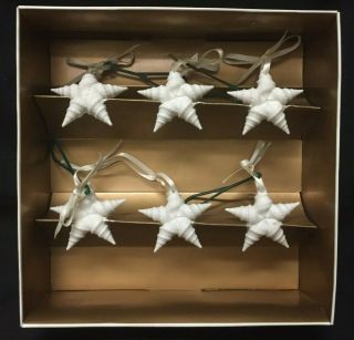 Margaret Furlong A Pocketful Of Stars 6 Miniature Star Ornaments 1985