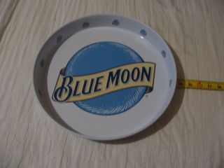 Blue Moon Brewing Company Beer Metal Serving Tray 13.  5
