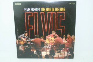 Elvis Presley The King In The Ring 2 Lp Vinyl Record