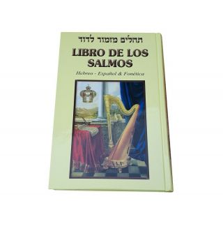 Psalms Libro De Los Salmos Judaica Tehilim Book Hebreo Spanish & Fonetica