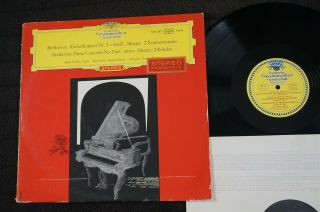 Dgg Slpm 138 087 Annie Fischer: Beethoven: Mozart (red Stereo Lp 1960) Fricsay