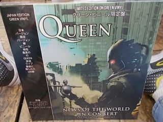 Lp Queen - News Of The World In Concert (green Vinyl) &