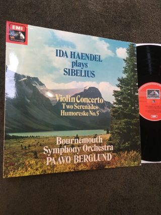 Asd.  3199 (stereo - Quad) Sibelius Violin Concerto Ida Haendel (1976) Nm -