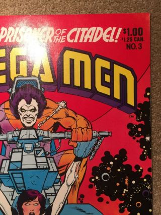 1983 DC The Omega Men 3 1st Lobo Rare Hot Key Superman TV Show NM - /NM 3