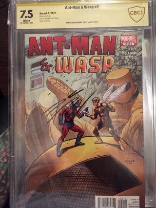 Ant Man And The Wasp 2 Cbcs 7.  5 Signature Series Donny Cates
