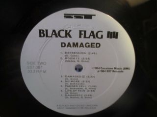 1984 BLACK FLAG LP SST Records Punk Hardcore NM/NM 3