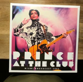Prince At The Club 1994 - 2 Lp Vinyl Set - Clear Vinyl &