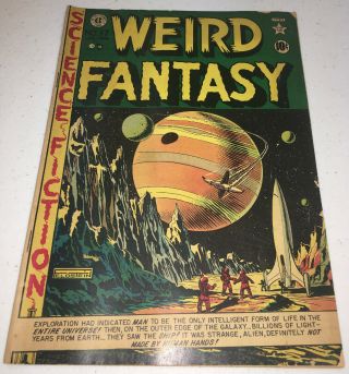 Weird Fantasy 17 Pre - Code Sci - Fi Ec Comics Science Fiction Feldstein