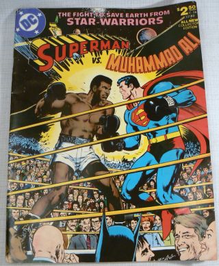Superman Vs.  Muhammad Ali 1978 Dc All Collectors’ Edition C - 56 7.  5 - Vf -