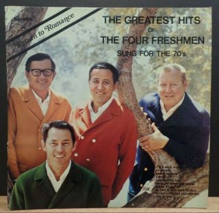 The Greatest Hits Of The Four Freshmen Sa - 1900 Signed By 3/4 021219dbt3
