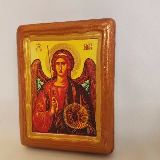 Saint Michael The Archangel Byzantine Greek Orthodox Monastery Icon