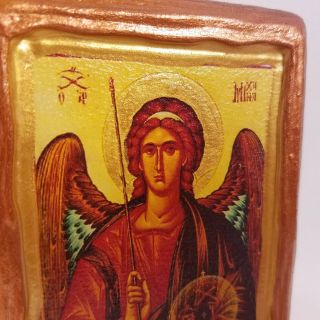 Saint Michael The Archangel Byzantine Greek Orthodox Monastery Icon 3