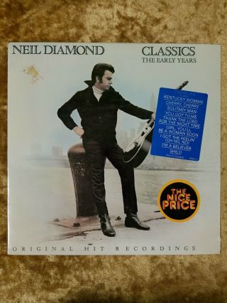 Neil Diamond Classics The Early Years 12 " 33 Rpm Columbia Pc - 38792