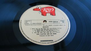 Eric Clapton Backless 1978 Uk Lp 1st Press A//3 - B//3 One Play Near Audio