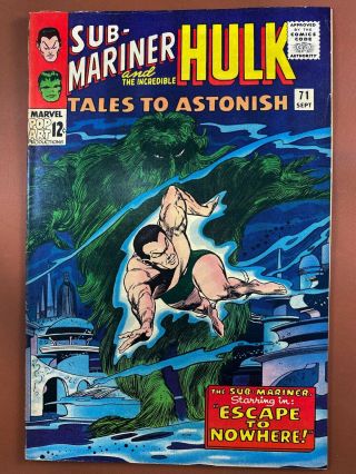 Tales To Astonish 71 Marvel Comics Hulk & Giant - Man Appearance Silver Age