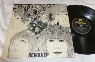 The Beatles - Revolver - Lp - Uk Orig,  Parlophone Mono Pmc7009 Vg/vg