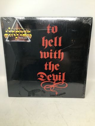 Stryper To Hell With The Devil Lp Record In Shrink