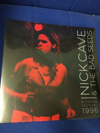 Nick Cave & The Bad Seeds - Bizarre Festival 1996 2x Red Coloured Vinyl Lp