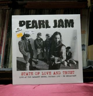 Pearl Jam State Of Love And Trust Live At The Cabaret Metro 2018 Import Wlvr012